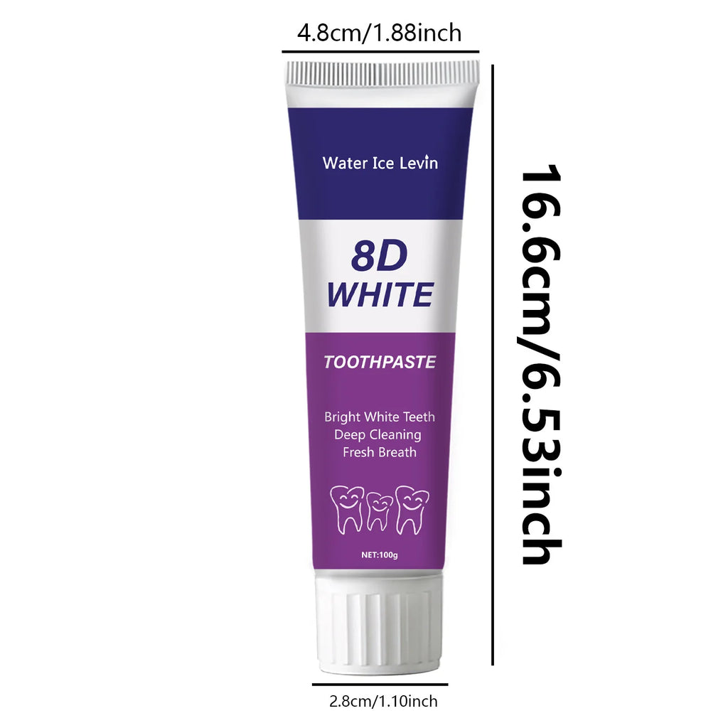 Purple Teeth Whitening Toothpaste – Apatite, Sulfate-Free, 100g Whitening Toothpaste Oasis Select