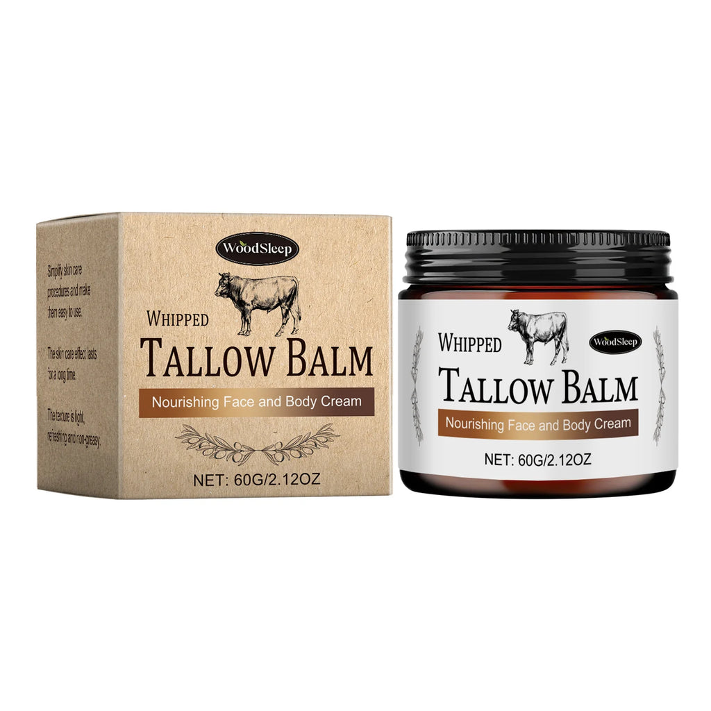 Beef Tallow Moisturizer Cream For Body Mprove Dullness Even Skin Tone Lightening Nourishing Rejuvenating Skin Body Care Product Oasis Select 60g Boxed