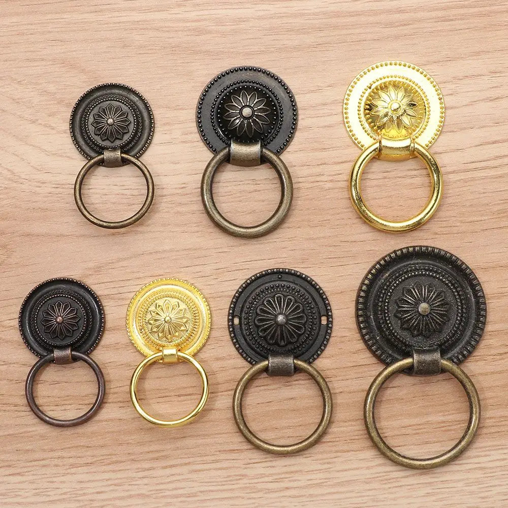 Antique Bronze Cupboard Wardrobe Dresser Furniture Handle Kitchen Cabinet Drawer Knobs Wooden Box Jewelry Box Knob Hardware Oasis Select