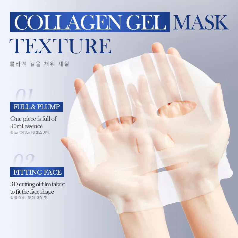 Collagen Glow Face Mask – Marine Collagen & Hyaluronic Acid