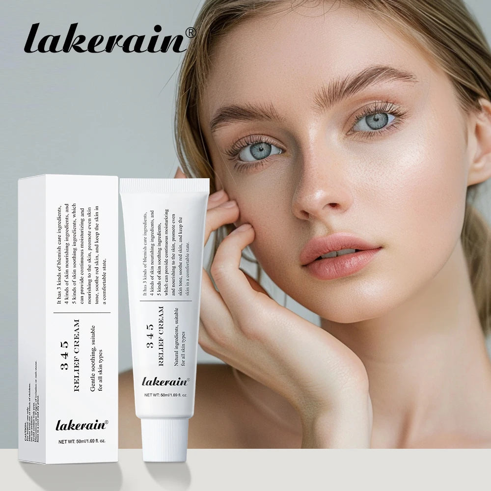 345 Relief Cream Address Blemishes Nourish Skin And Provide Moisturizing And Calming Lifting Beauty Moisturizer Korean Product Oasis Select