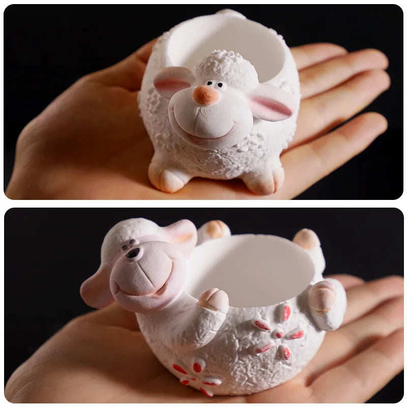 Lamb Candle Mold Cartoon Silicone Candle Mold Cartoon Plaster Mold Decorative For Gift Diy Craft Candle Making Oasis Select
