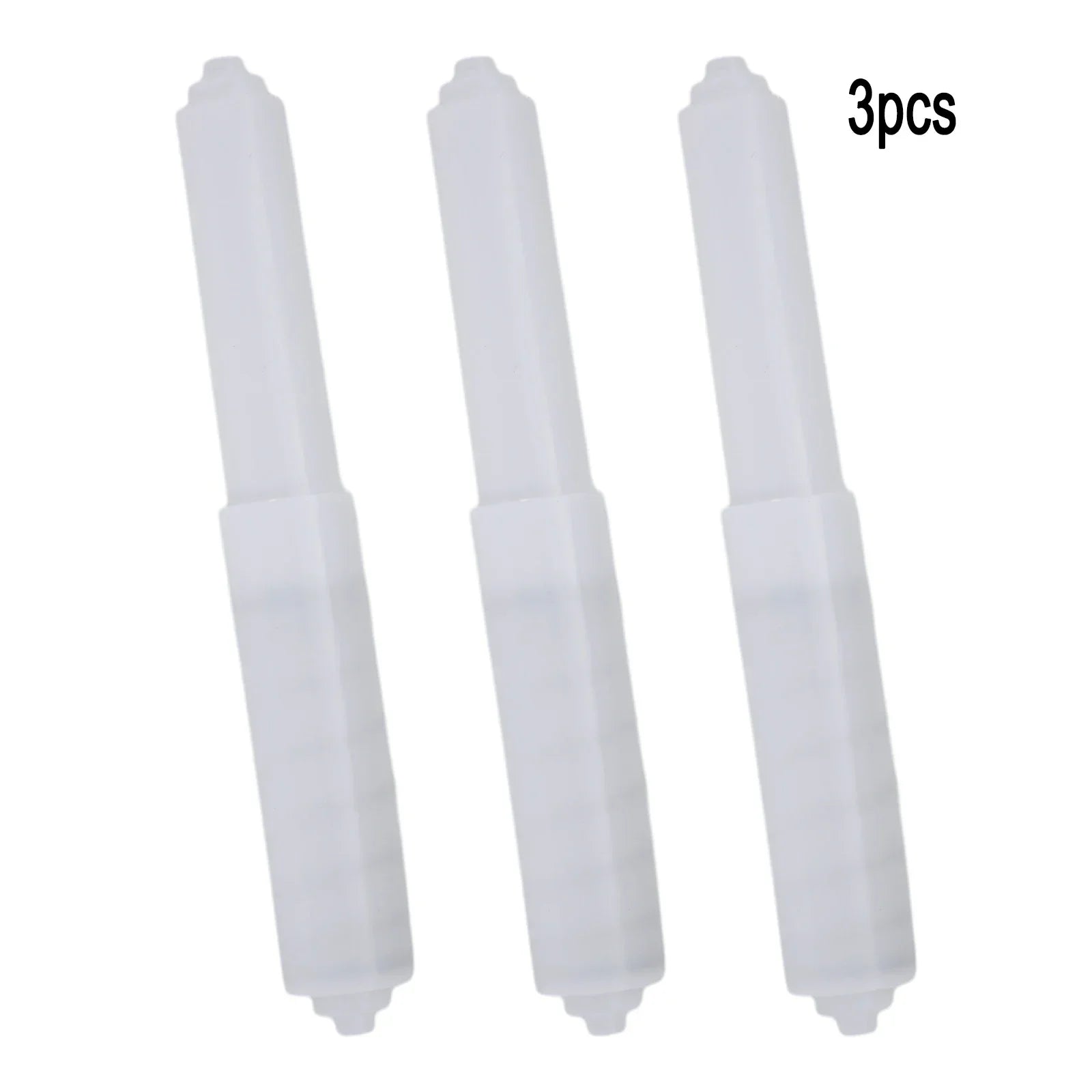 1/3PCS Replacement Toilet Roll Paper Shafts White Plastic Toilet Rolls Holders Roller Spindle Insert Spring For Bathroom Parts Oasis Select White 3PCS China Mainland