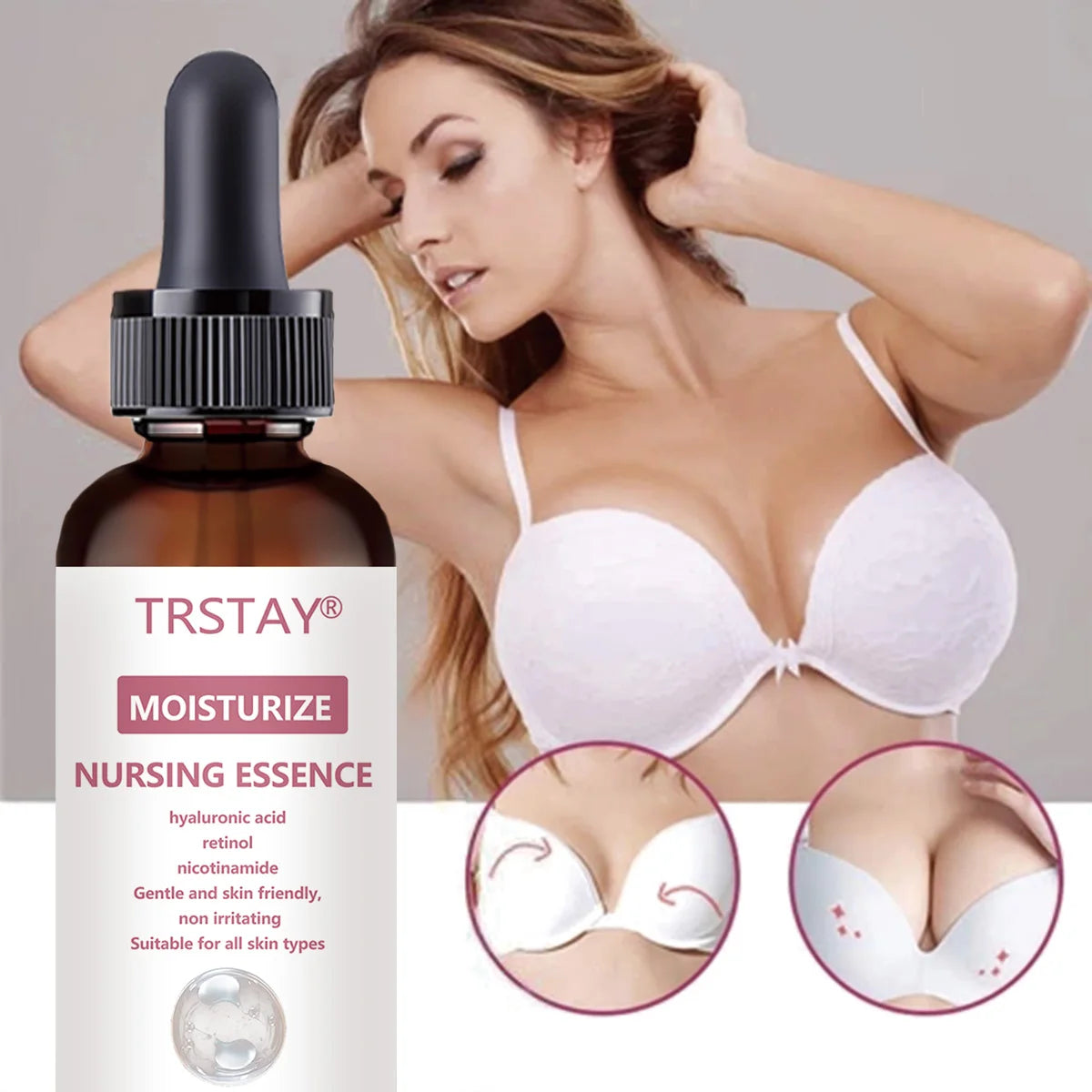 Breast Firming & Lifting Essential Oil – 5ml to 50ml | TRSTAY