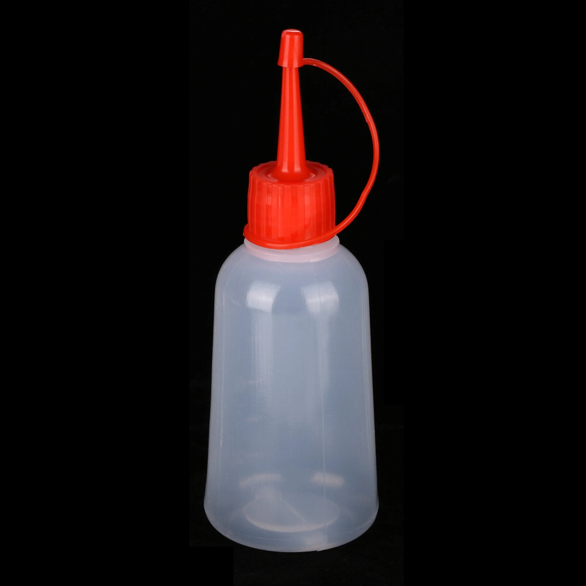 5 Pieces 100ml Plastic Clear Tip Applicator Bottle Plastic Squeeze Bottle With Tip Cap For Crafts Art Glue Multi Purpose Oasis Select Red