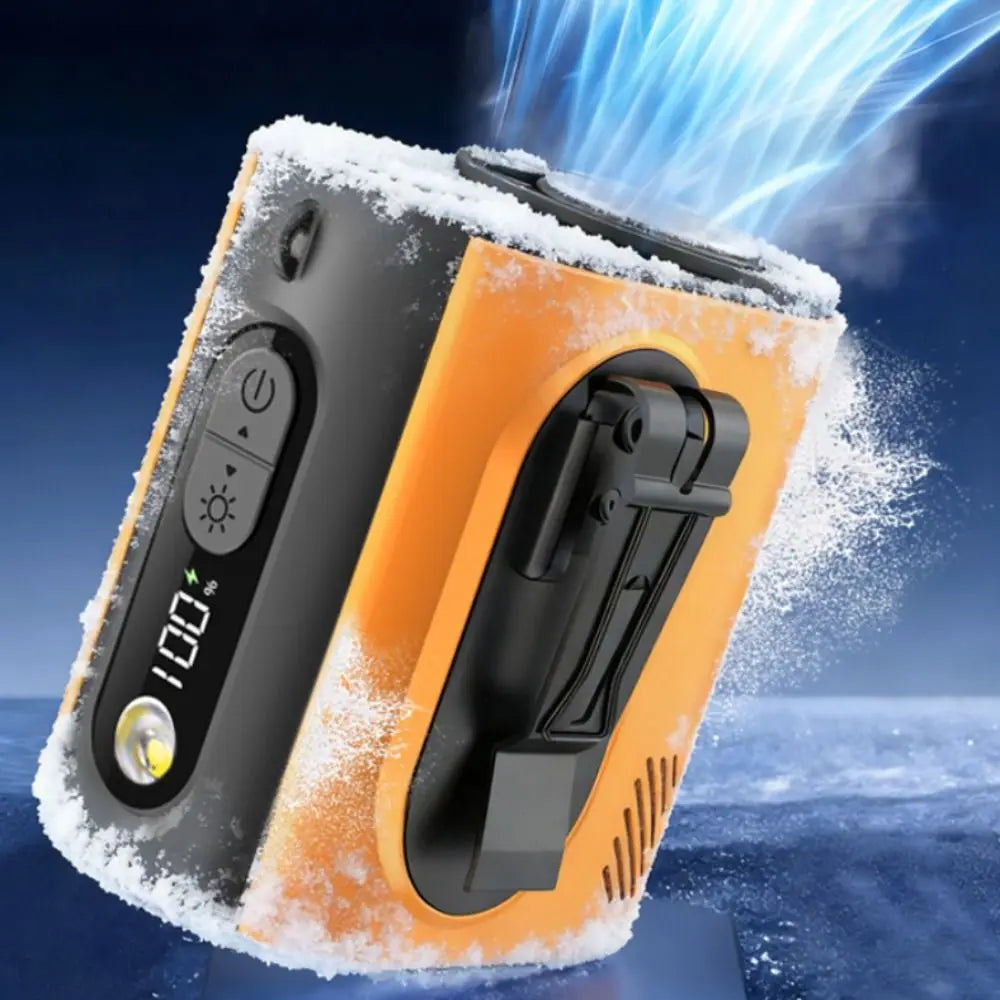 Brushless Motor Waist Cooling Fan Hands-Free Fast Speed Waist-mounted Fan Bladeless Design Portable Clip Portable Waist Fan Oasis Select