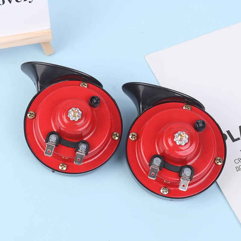 1Pack 300DB Piercing Noise Train Horn for 12V/24V Power Resources Car-Boat Bikes Heavy-Duty Horn Speaker Auto Sound Indicator Oasis Select