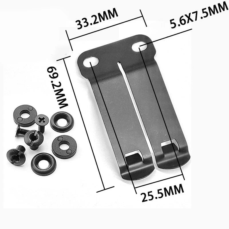 General Style K Sheath Accessories Belt Clip Portable Knife Sheath Gun Holster Clip Oasis Select