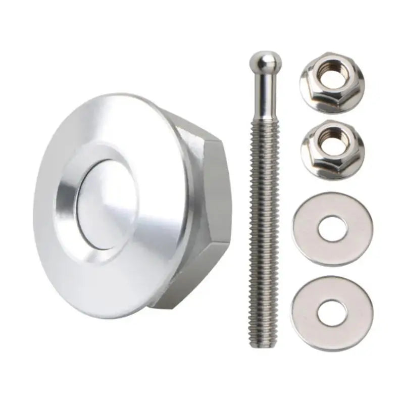 Universal 30mm Push Button Bonnet Hood Pin Lock Clip Kit Quick Latch Release Engine Bonnet Lock Exterior Parts Articles Oasis Select A4