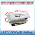 NEW 14.4V 12800mah P1904-4S1P-MM Battery For Xiaomi Mijia 1C STYTJ01ZHM Robot Vacuum Mop Cleaner Accessories battery Oasis Select 9800mAh