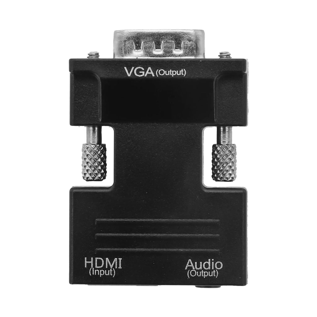 Seamless Audio and Video Connection with Compatible Female to VGA Compatible Male Converter and 3 5mm Audio Cable Oasis Select