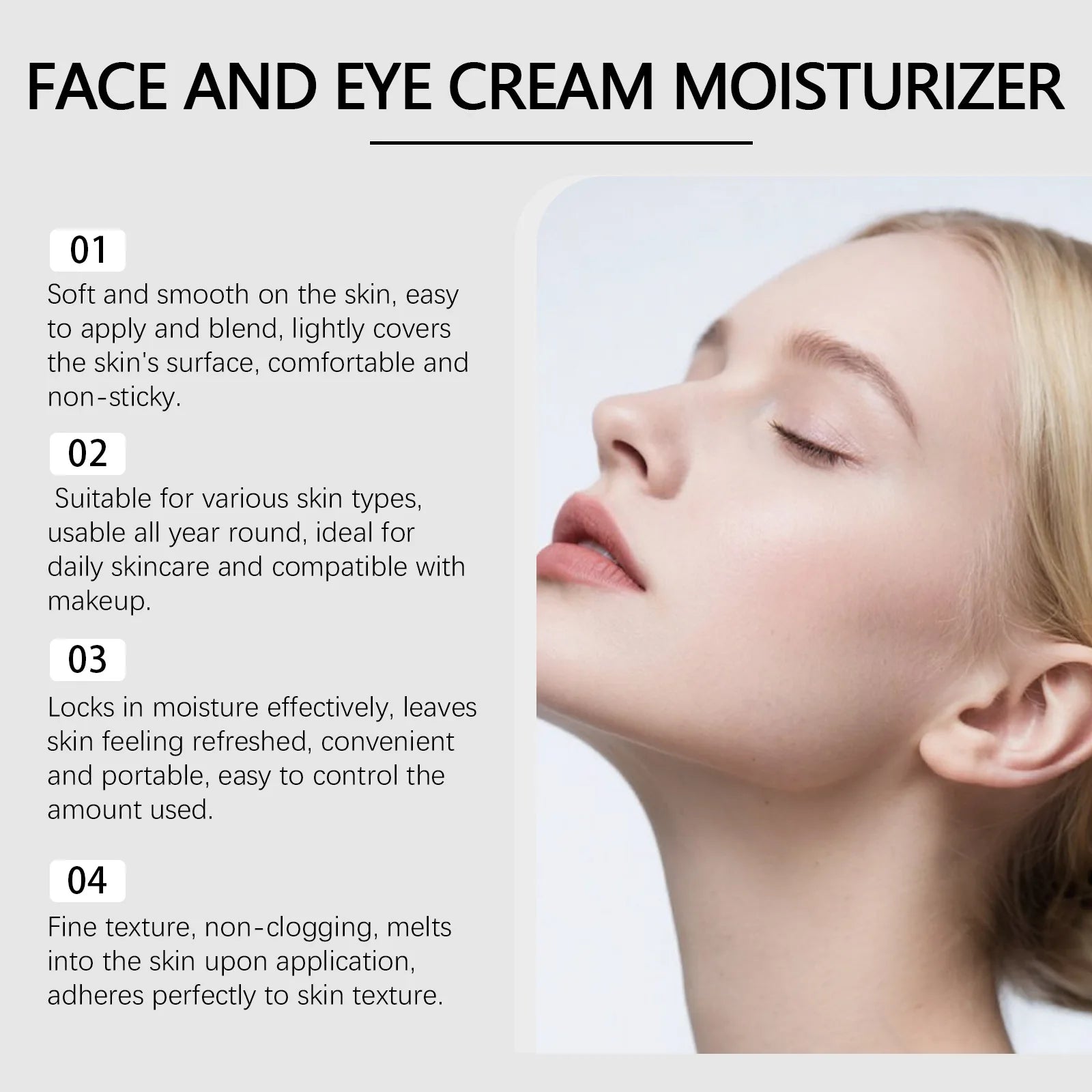 Nicotinamide Skin Moisturizing Cream Lock Water Hydrate Dry Skin Brighten Skins Tone Suitable Face Eye Use Vitamin C Moisturizer Oasis Select