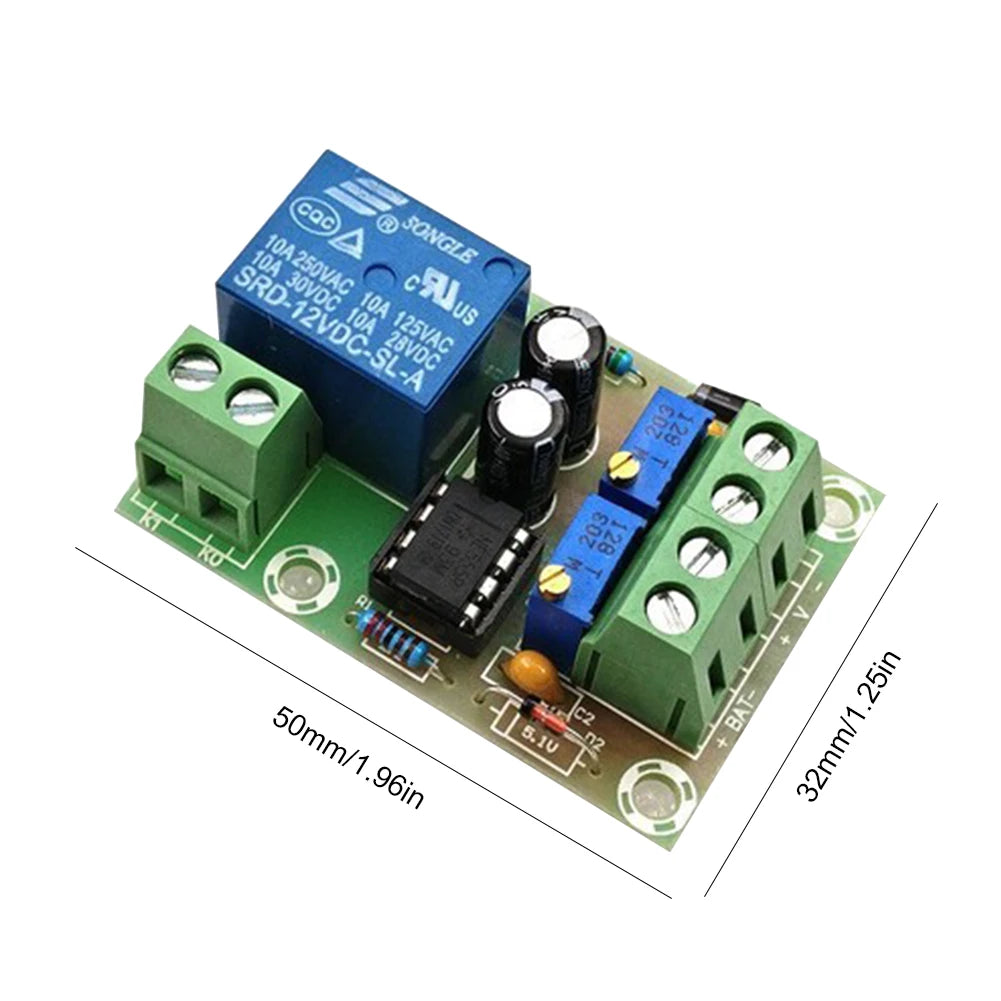 XH-M601 12V Battery Charge Control Board – Auto Switch Module Battery Charge Controller Oasis Select