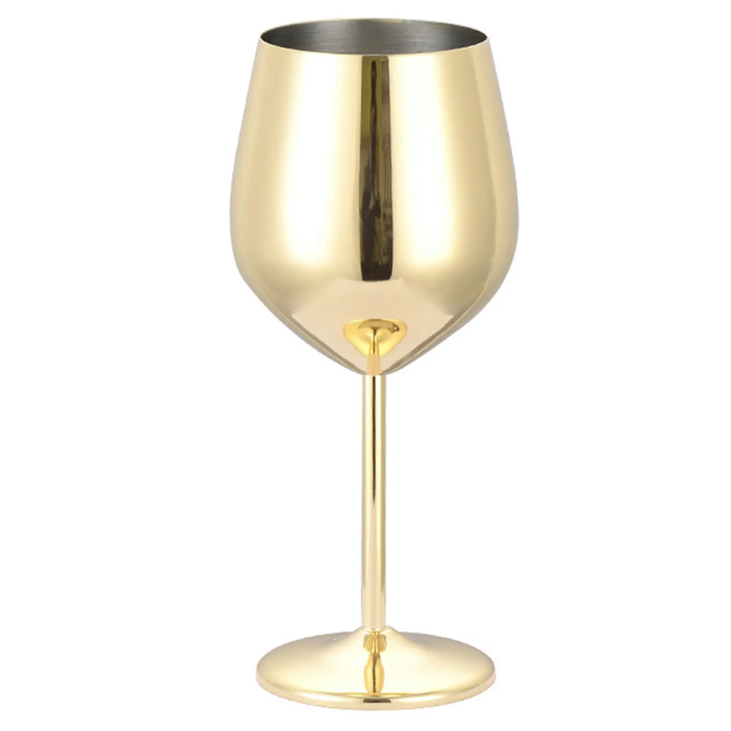 Shatterproof Stainless Steel Wine Glasses | Cocktail & Champagne