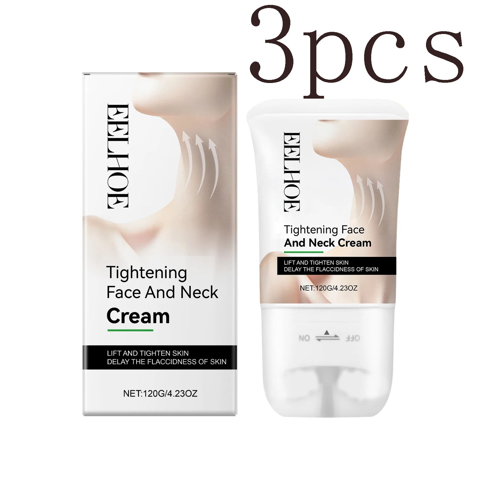 Neck Firming Roll-On Massage Cream | Lifting & Wrinkle-Smoothing