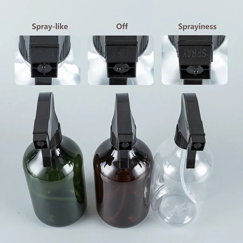 300/400/500ml Spray Bottle Plant Flower Herb Sprayer Garden Watering Pot Refillable For Plants Cleaning Solutions Hair Accessor Oasis Select