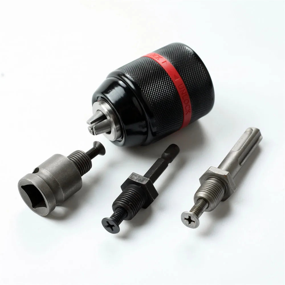 SLADE Keyless Drill Chuck 1/2-20UNF 2–13mm Self-Tightening Keyless Drill Chuck Oasis Select