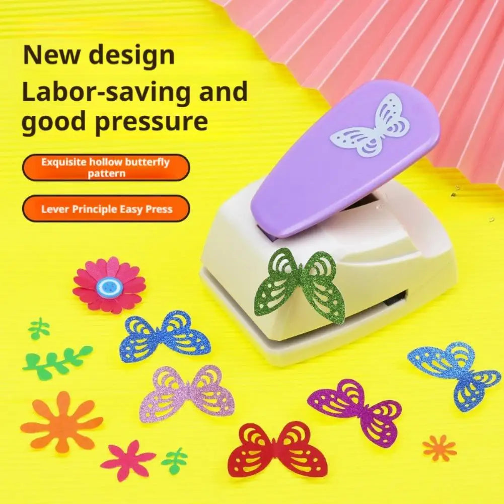 3D Butterfly Paper Punch – DIY Craft Shape Cutter for Cards
