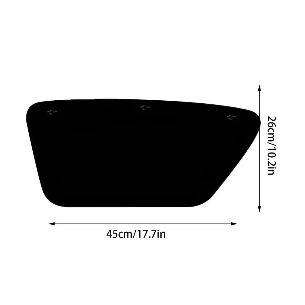 Magnetic Car Window Sunshade – UV Blocking Mesh Curtain
