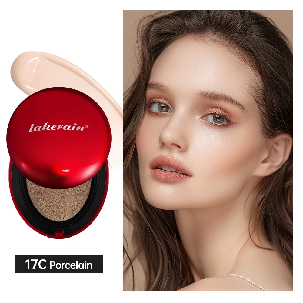 Sunscreen Cushion Foundation Waterproof Long-lasting Brighten Foundation Cream Women Base Makeup Face Korean Cosmetics Oasis Select