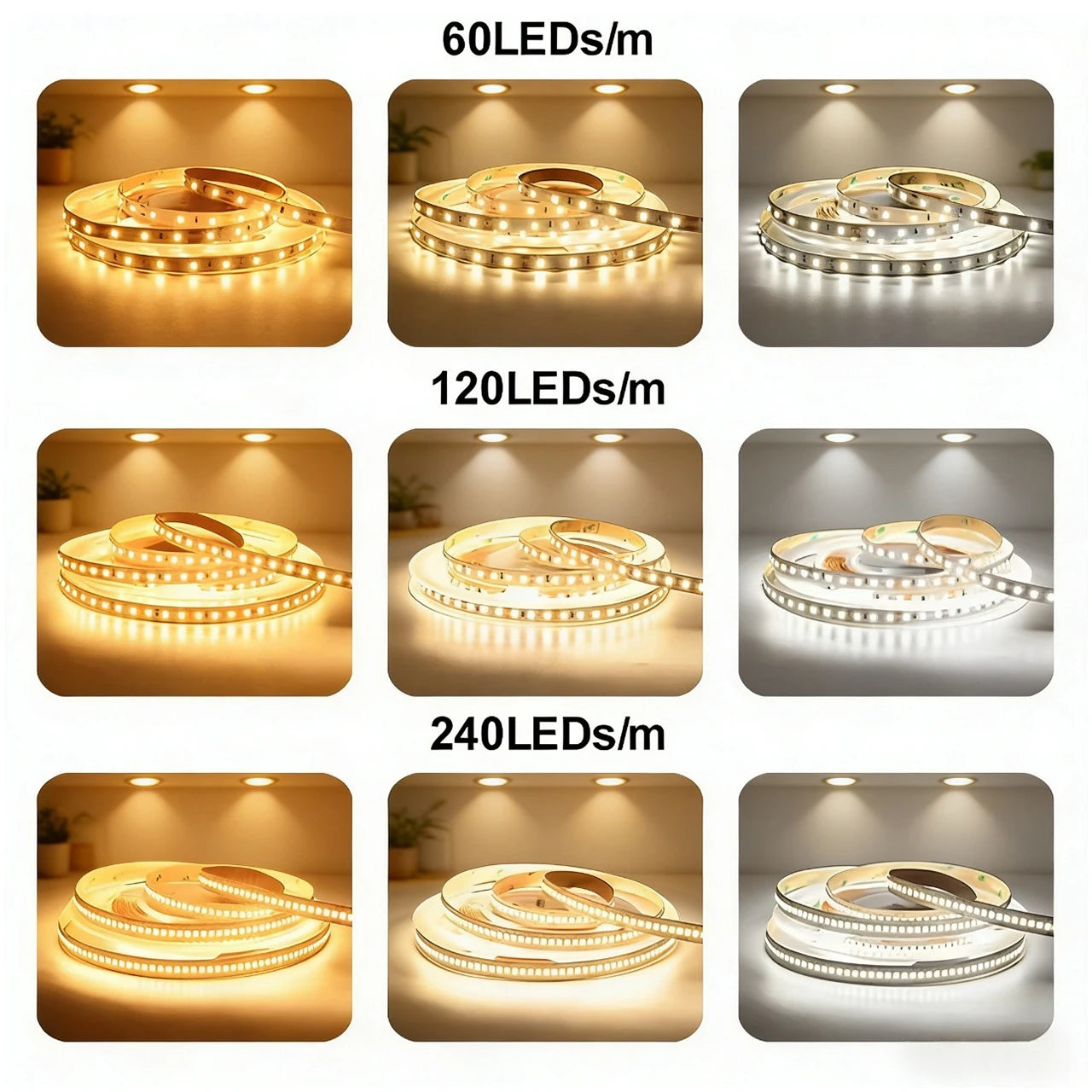 LED Room Light 12V 5V 24V LED Strip Light Ribbon LED 12V 24V 5V SMD 2835 LED Strip cabinet lighting Decor For Room Oasis Select