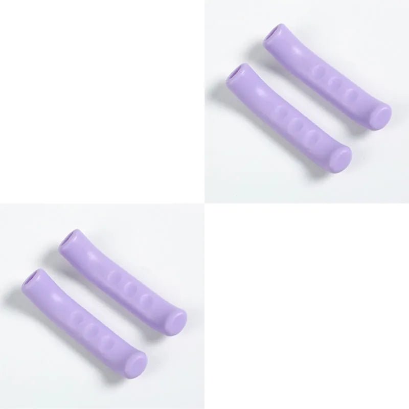 1/2Pair Bicycle Brake Handle Protection Cover Mountain Road Bike Brake Lever Protection Anti Slip Gel Sleeve Cycling Accessories Oasis Select 2pairs Purple