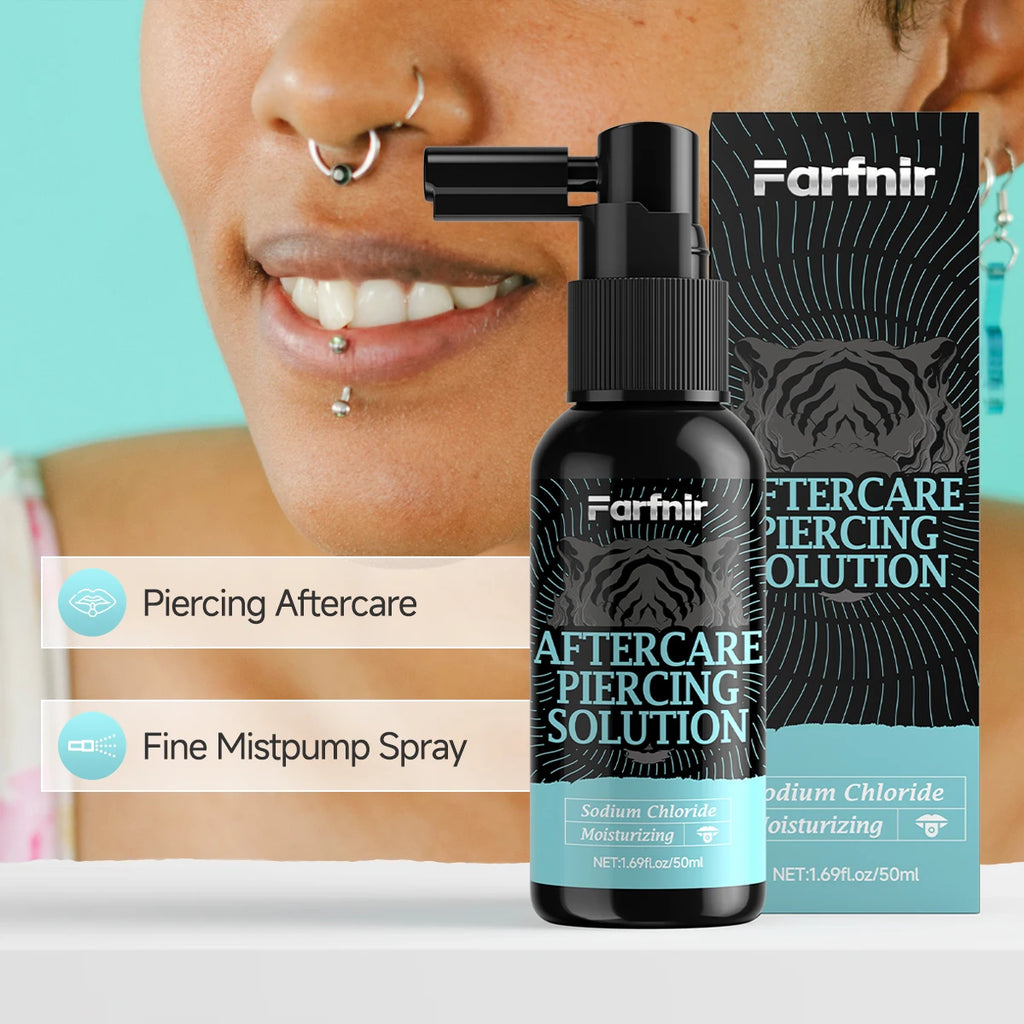 Perforation care spray, gentle cleaning spray suitable for skin cleansing of ears, nose, tongue, lips, abdomen and other areas Oasis Select