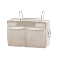 Hanging Storage Bag with Pockets | Cotton Linen Wall Organizer
