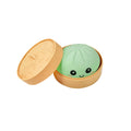 Cute Bao Squishy Toy Soft Stress Relief Squeeze Ball Funny Food Shape Slow Rebound Decompression Toy Kid Adults Anxiety Reliever Oasis Select Green