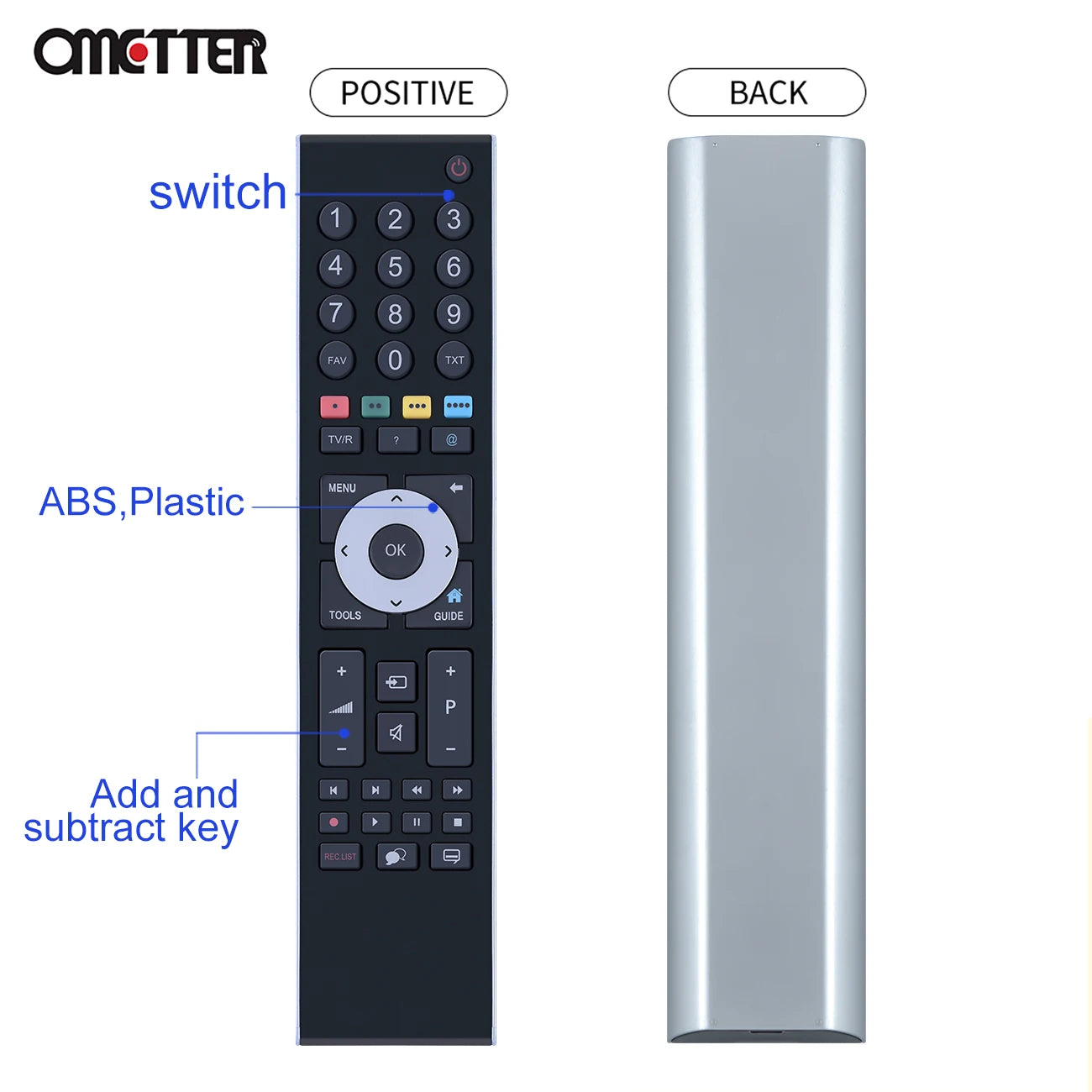 New TP7187R Television Replacement Service Smart TV Remote Control For GRUNDIG Oasis Select