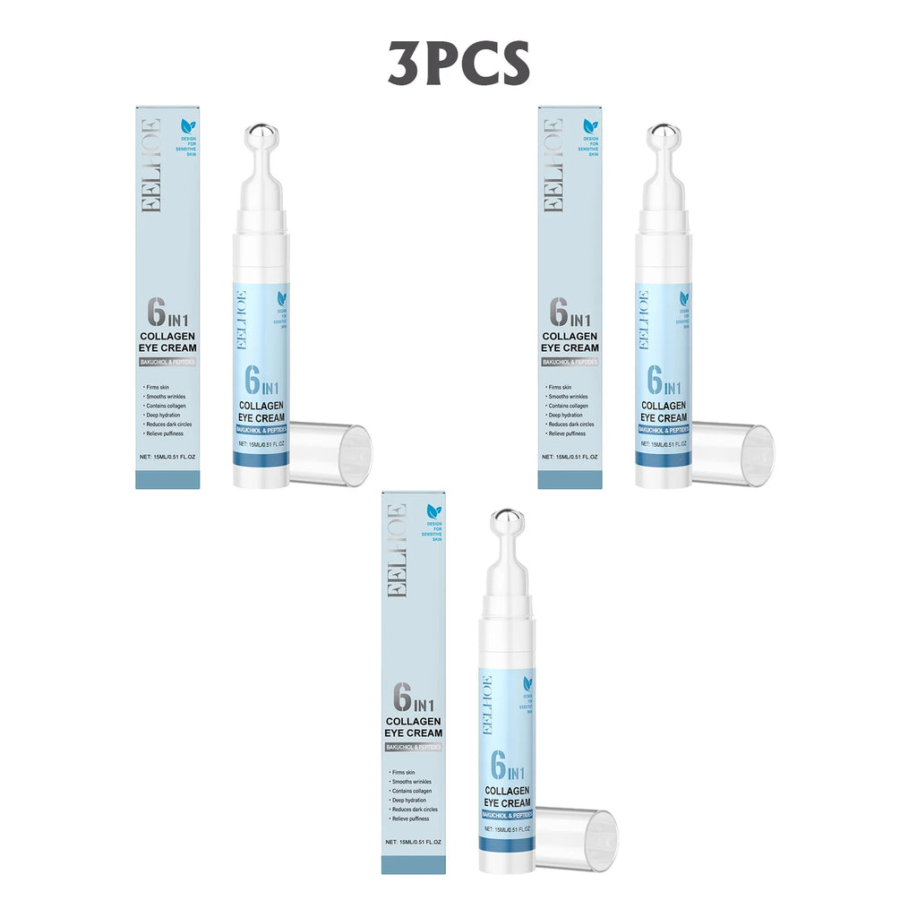 Eelhoe Collagen Eye Cream – Hydrating & Anti-Aging 15ml Collagen Eye Cream Oasis Select 3PCS