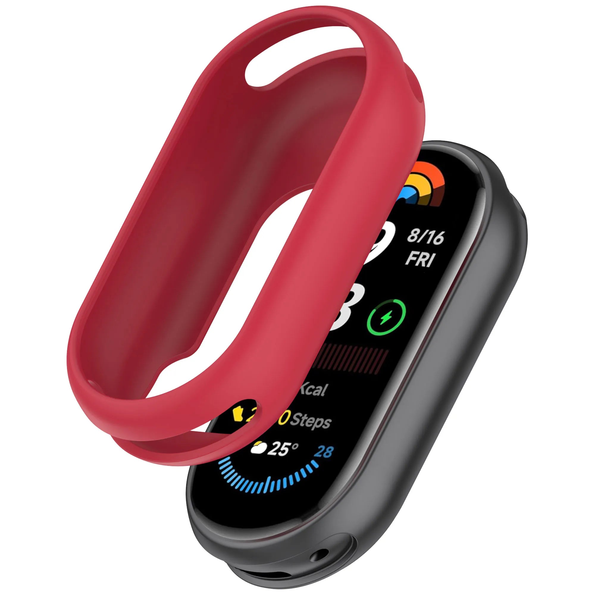 Silicone Case for Xiaomi Mi Band 10/9/8 – Shockproof Cover Smartwatch Case Oasis Select