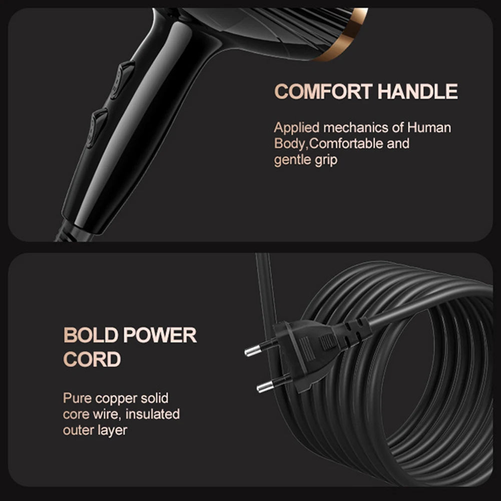 Stookits 6-in-1 Low Noise Hair Dryer | 800W Fast Dry