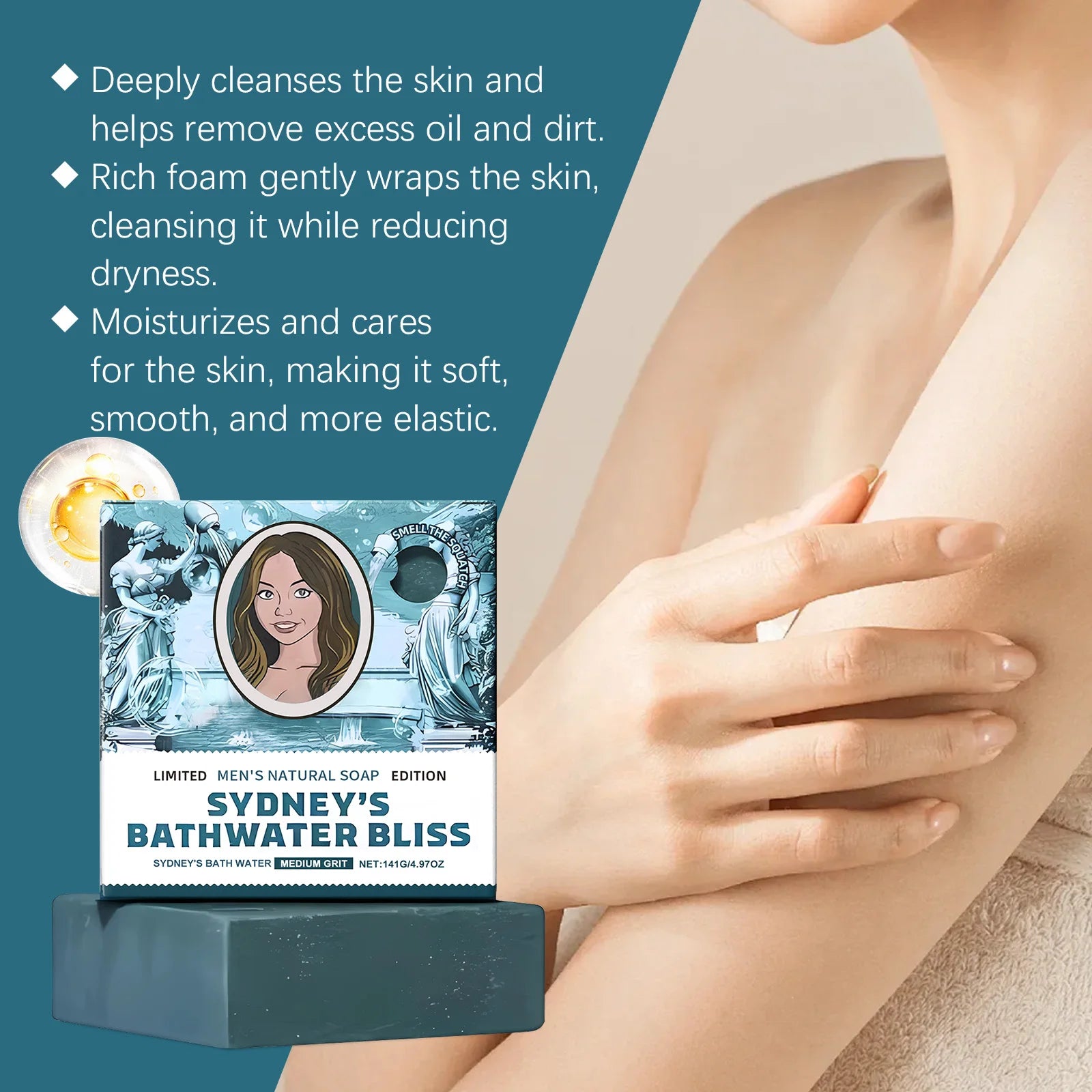 Exfoliating Chicken Skin Body Soap – Moisturizing & Oil Control Exfoliating Body Soap Oasis Select