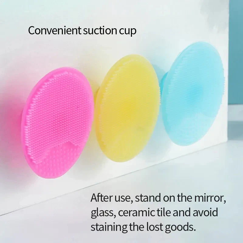 1/2pcs Shampoo Brush for Baby Infant Bathing Soft Silicone Boys Kids Shower Brush Head Hair Washing Massage Brushes Wipe Comb Oasis Select
