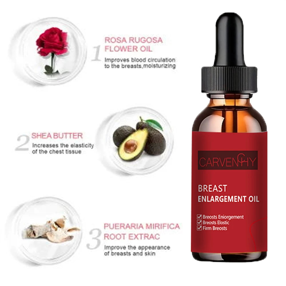 5ML/15ML/30ML/50ML/Women Breast Enlargement Oil Chest Enhancement Oils Elasticity Promote Female Bigger Breast Lift Firming Mass Oasis Select