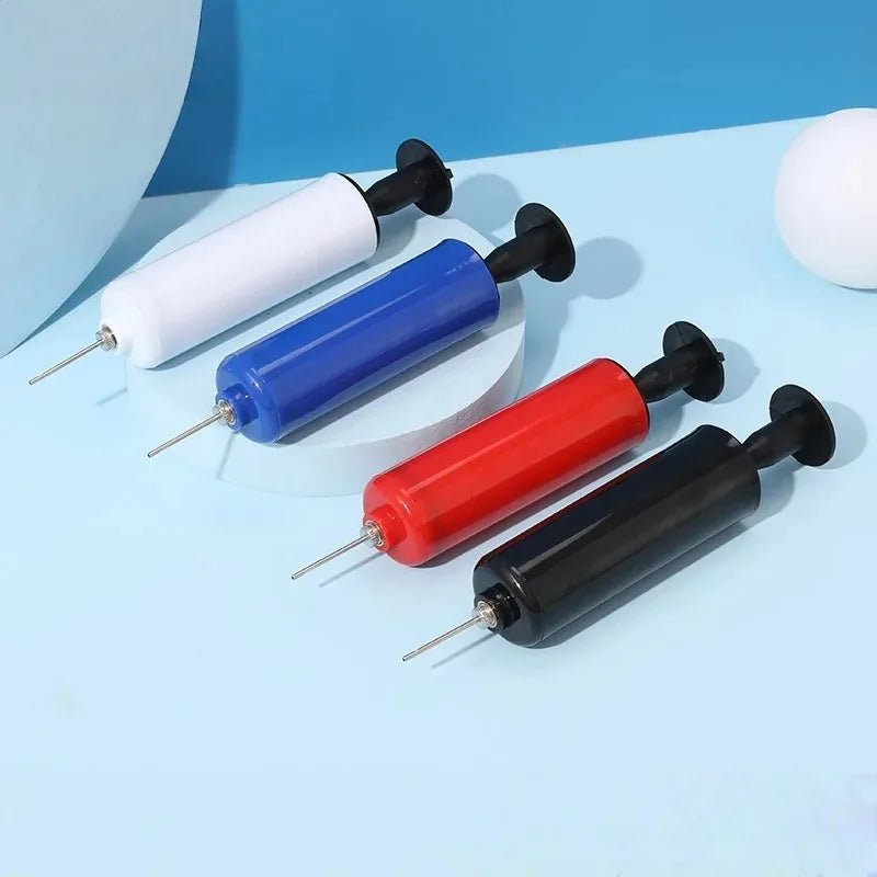 1pcs Universal Handheld Inflator Compact Portable Air Pump with Needle Practical Tool for Outdoor Sports Ball Inflation Oasis Select