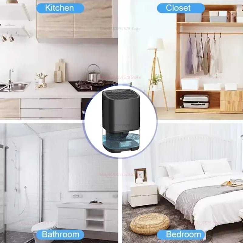 URGGU Smart Mini Air Purifier & Dehumidifier – Home & Office