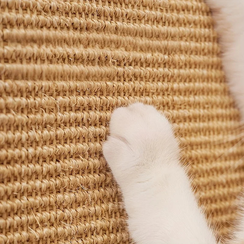 2pcs Sturdy Sisal Cat Scratching Board- No Mess, Sofa-Safe Design, Suitable for Exercise and Rest- Perfect Gift for Cats Oasis Select