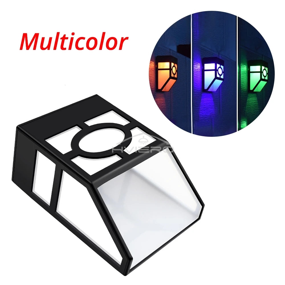 Solar Retro LED Garden Wall Light – IP65 Waterproof Outdoor