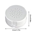 Stuffed Toy Sound Recorder 60 Seconds Button Sound Box Toy Recording Device Custom Messages Recorder Creative Reusable Recorder Oasis Select White