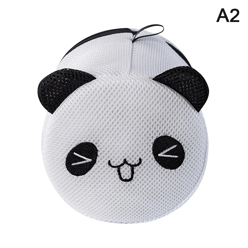 Cute Rabbit Anti-Deformation Laundry Bag Mesh Washing Pouch for Bras Underwear Lingerie Machine-Wash Special Home Travel Use Oasis Select A2