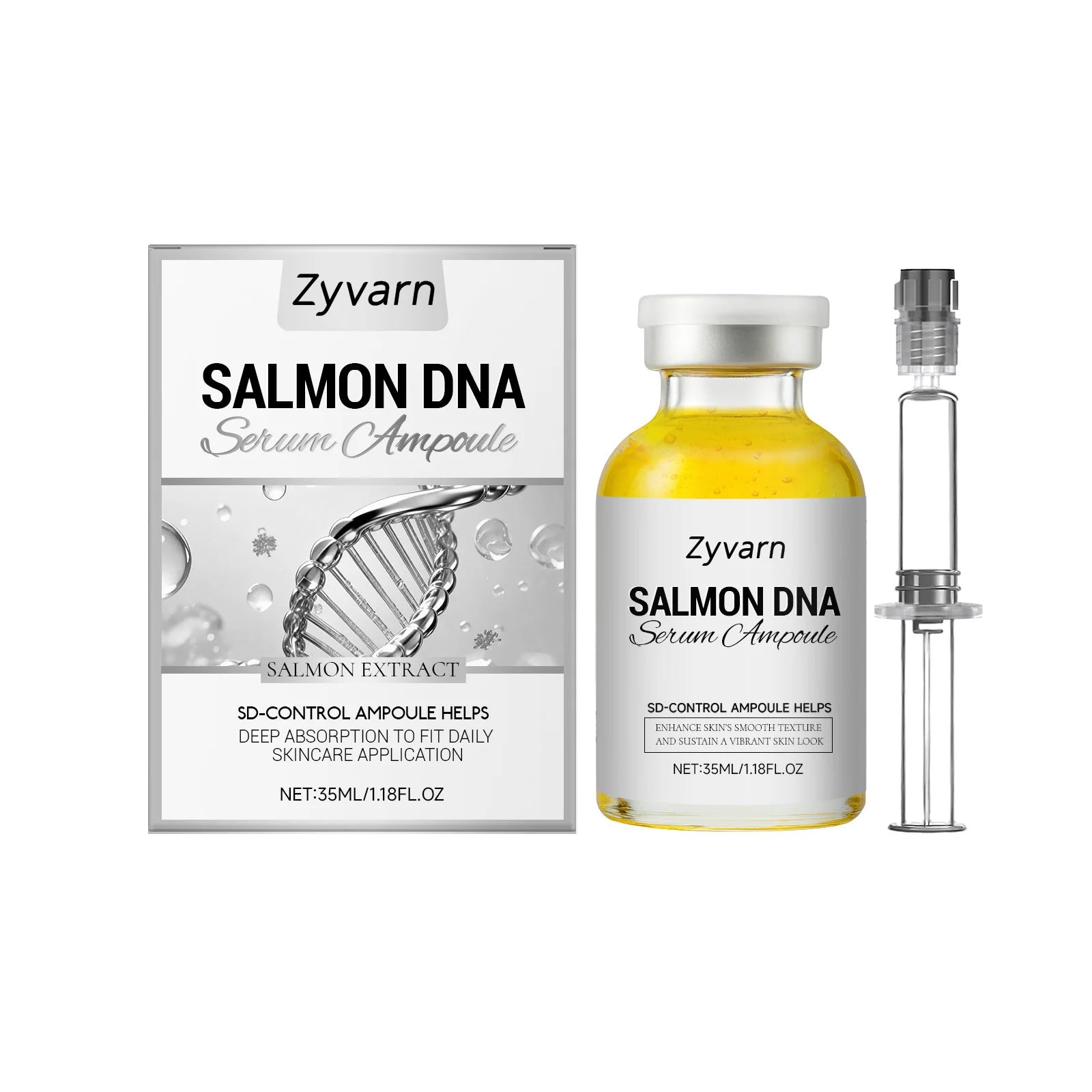 PDRN Salmon DNA Serum Ampoule – Brighten, Firm & Hydrate