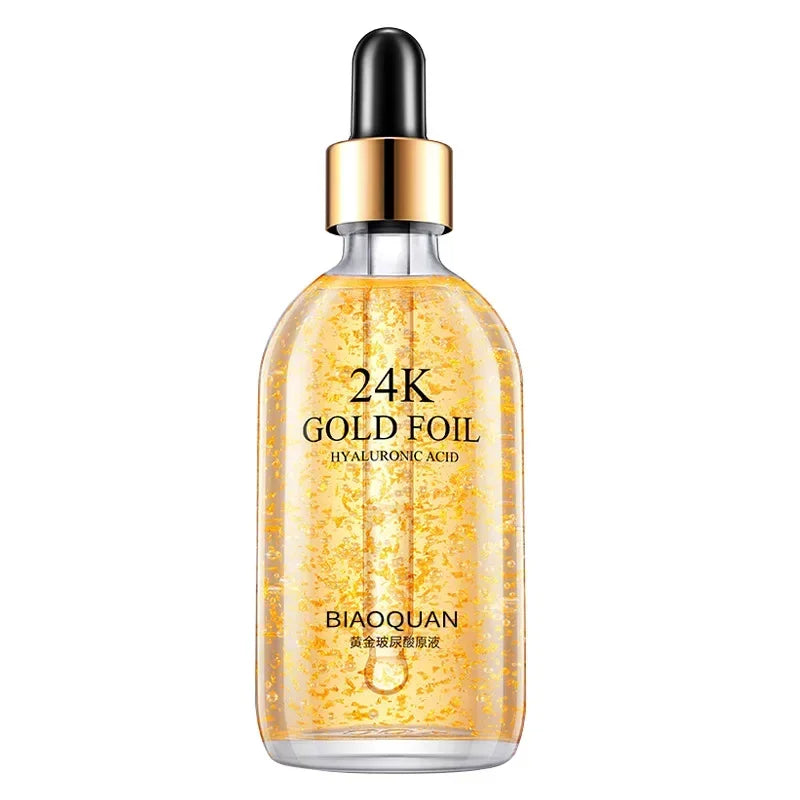 100ml 24k gold foil essence anti wrinkle lifting and firming essence pore shrinking essence skin care product Oasis Select 100ml