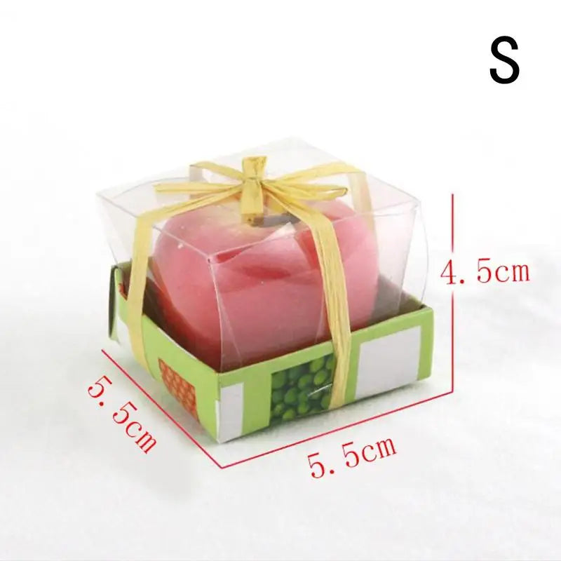 3D Realistic Apple Scented Candle | Aromatherapy Gift Décor