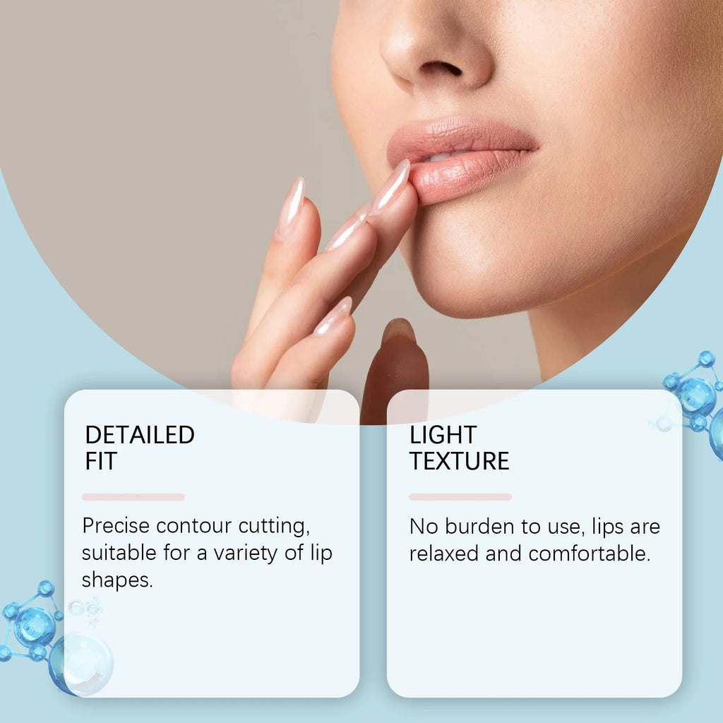 Anti Wrinkle Stickers for Lip Moisturizes Smooth Lifting Skin Fade Fine Lines Enhance Elasticity Improve Sagging Smile Lip Patch Oasis Select