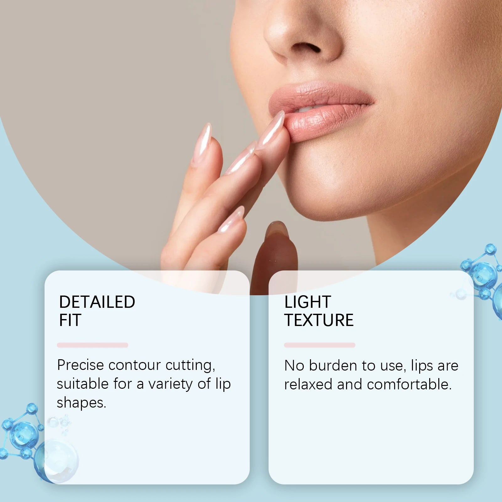 Jaysuing Anti-Wrinkle Lip Patches – Hyaluronic Acid 6pcs Anti-Wrinkle Lip Patch Oasis Select