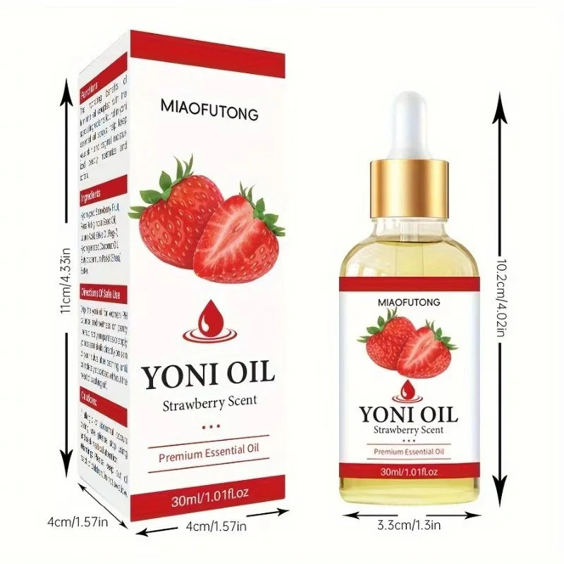 Female intimate essential oil, rose strawberry essential oil, YONI Oil Oasis Select