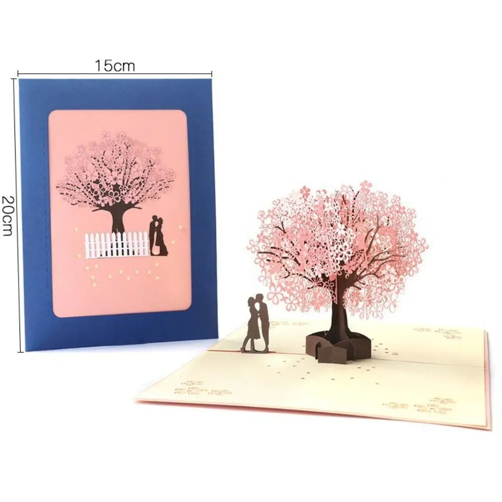 3D Pop-Up Valentine's Day Card | Handmade Paper Sculpture