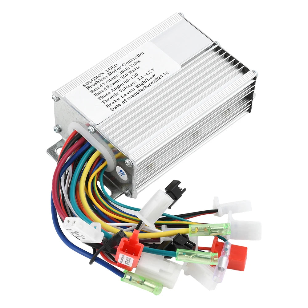 36/48V Electric Bicycle 350W Brushless DC Motor Controller Regulator Speed Controller for Bicycle Scooter Accessories Oasis Select Square wave
